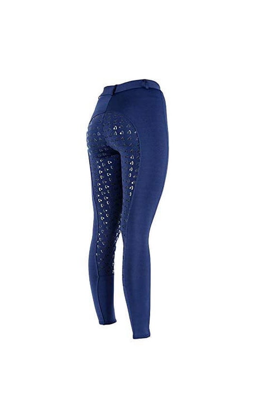 Shires Aubrion Albany Womens Riding Tights Beige Large