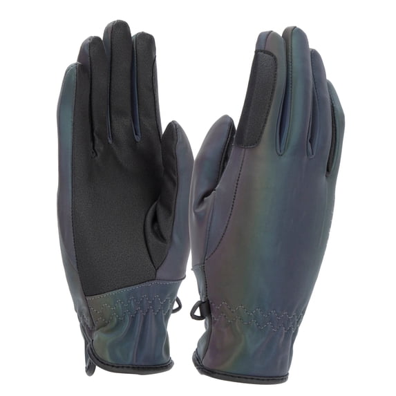 Shires Aubrion Glowup Reflective Winter Riding Gloves - High-Visibility ...