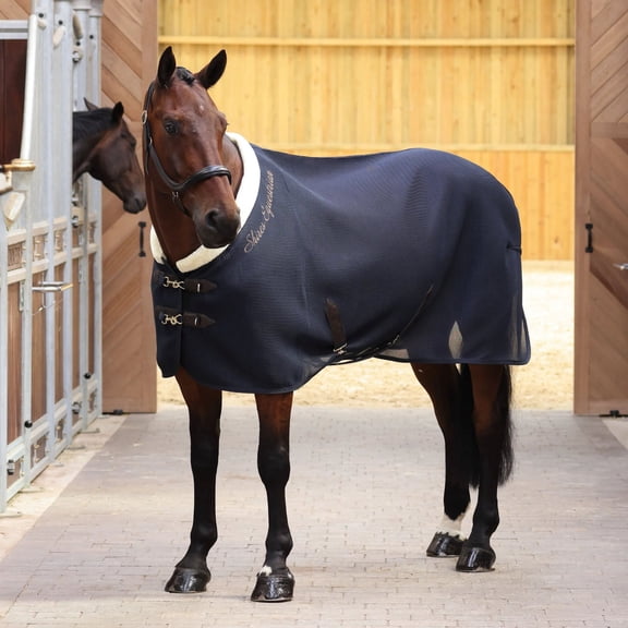 Shires Deluxe Air Motion Cooler - High Performance Breathable Moisture Wicking Horse Rug 60