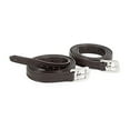 thumbnail image 1 of Shires Easy Care Non-Stretch Stirrup Leathers: Durable & Stylish Black / 54", 1 of 2