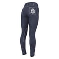 thumbnail image 1 of Shires Equestrian - Maids Embroidered Saddlehugger Jodhpurs - Navy - Size: 32, 1 of 1