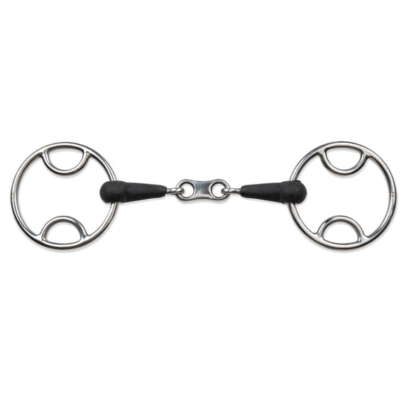Shires Equikind+ Beval Bit with French Link - Stainless Steel - Multiple Sizes 5