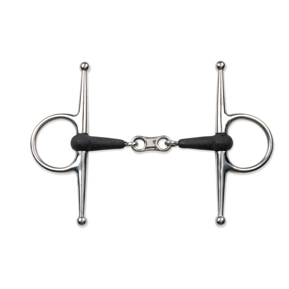 Shires Equikind+ Full Cheek French Link Bit - Stainless Steel - Multiple Sizes 5.5