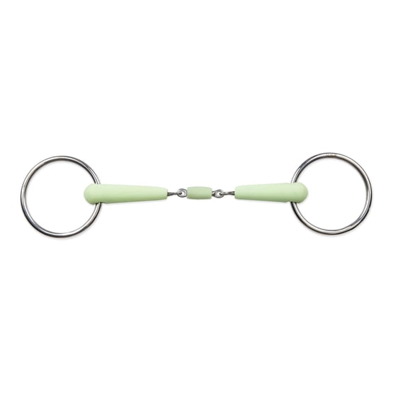 Shires Equikind Loose Ring Double Jointed Roller Bit - Stainless Steel - Multiple Sizes 5