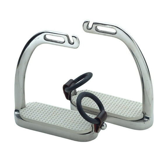 Shires Fillis Peacock Safety Stirrups #676C 4.5"