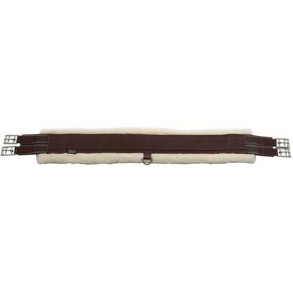 Fleece Lined Girth, Brown Size: 52 in