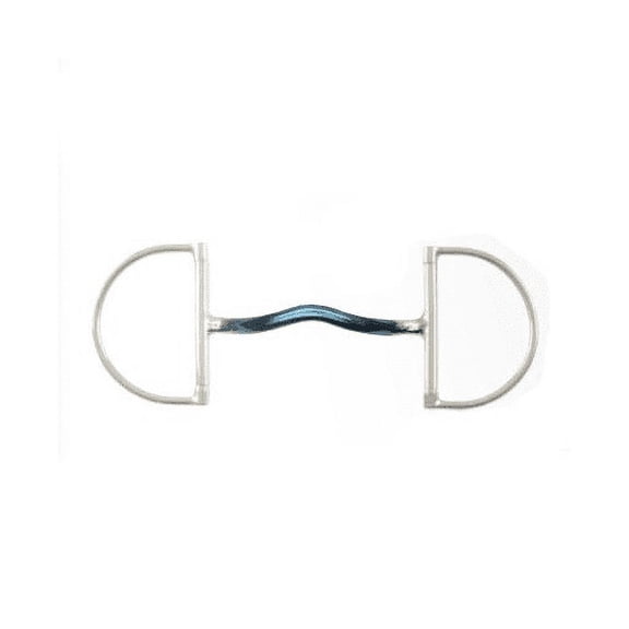 Shires Hunter Dee Blue Alloy with Medium Port Bit 0 6"