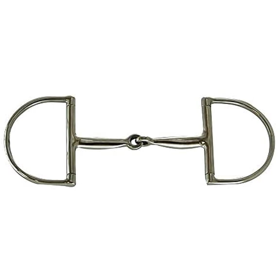 Shires Hunter Dee Slow Twist Snaffle Bit Stainless Steel 5