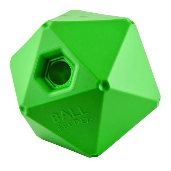 Shires Interactive Ball Feeder for Horses Green