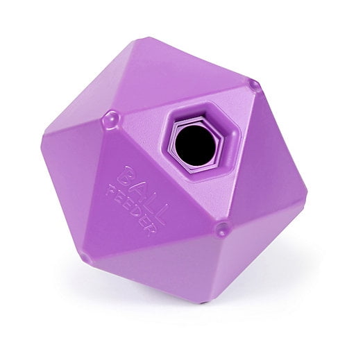 Shires Interactive Ball Feeder for Horses Purple