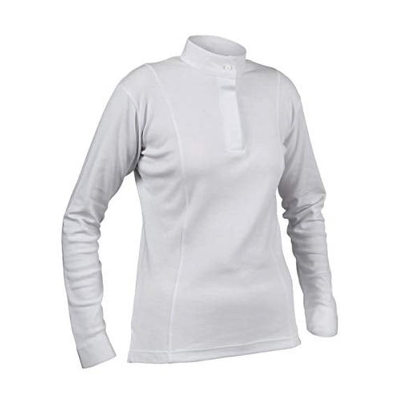 Shires Ladies Equestrian Hunt Shirt White Small