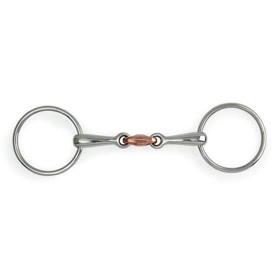 Shires Loose Ring Copper Lozenge Snaffle 5 1/2"