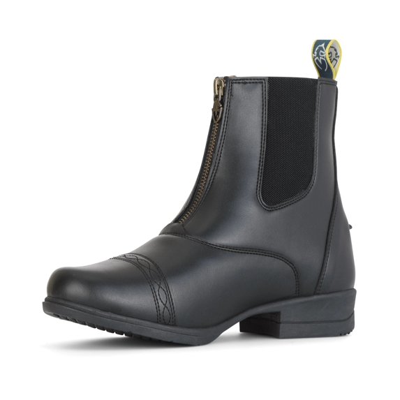 Shires Moretta Clio Plus Adult's and Child's Lace-Up Paddock Boots - Multiple Sizes Black / 12 - Child's - Little Kid