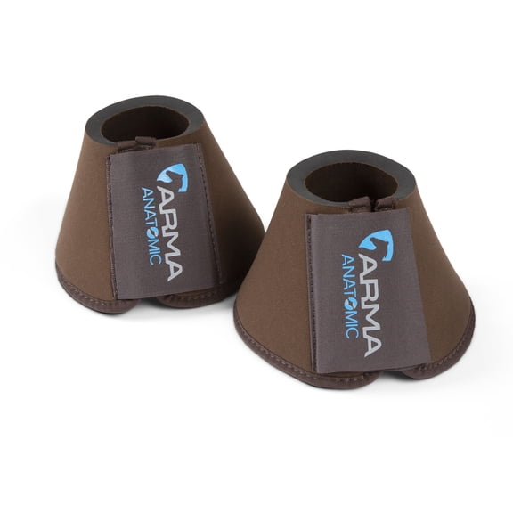 Shires Neoprene Overreach Boots Full Brown