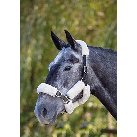 Shires Performance Supafleece Halter Set White 9 Piece