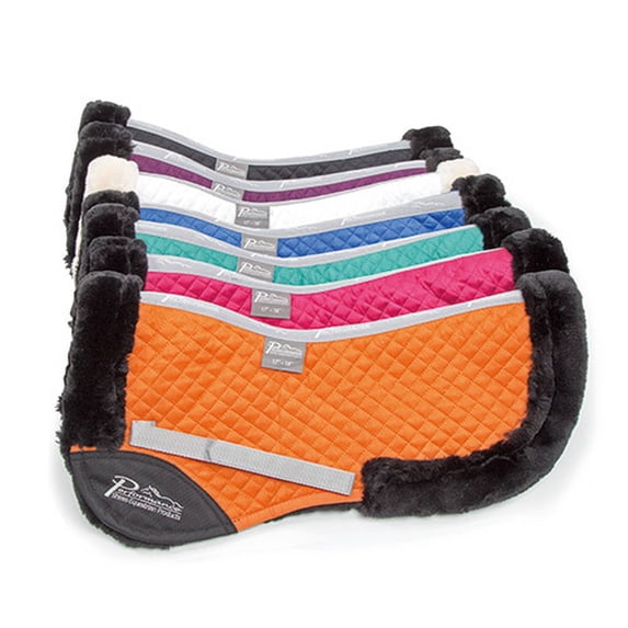 Shires Performance Synthetic Suede Half Pad