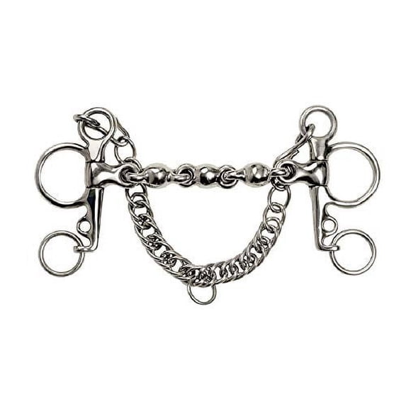 Shires Short Shank Waterford Pelham Bit Stainless Steel 5"