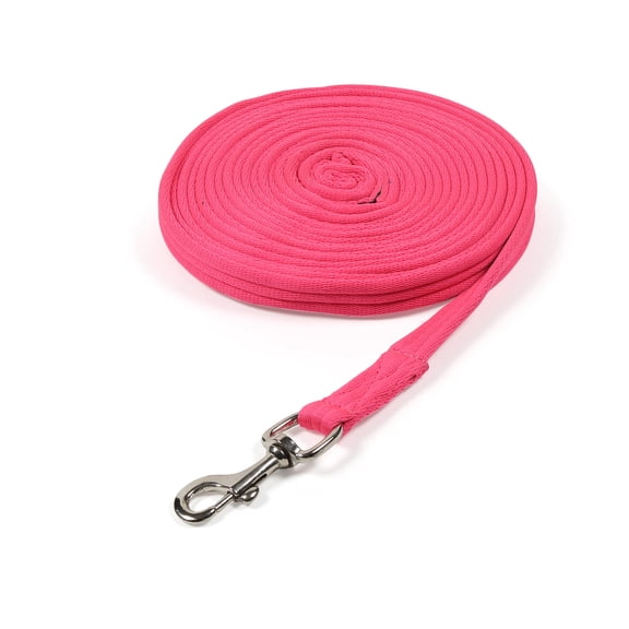 Shires Soft Feel Lunge Line Pink