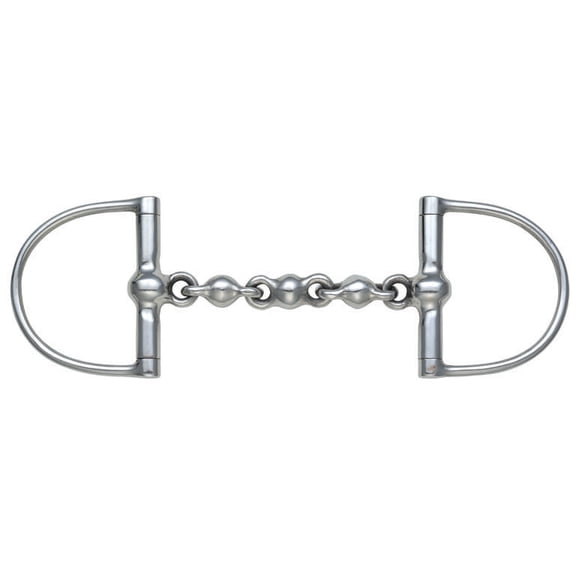 Shires Waterford Dee Ring Snaffle Bit - Stainless Steel - Multiple Sizes 5