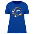 thumbnail image 1 of Shiretoko Tourism Doodles Tee Women's -Image by Shutterstock, 1 of 1