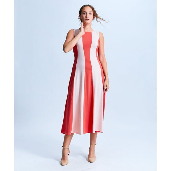 Shirin Full Classic Sleevless Maxi Dress