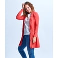 thumbnail image 1 of Shirin Ruched Long Cardigan, 1 of 3