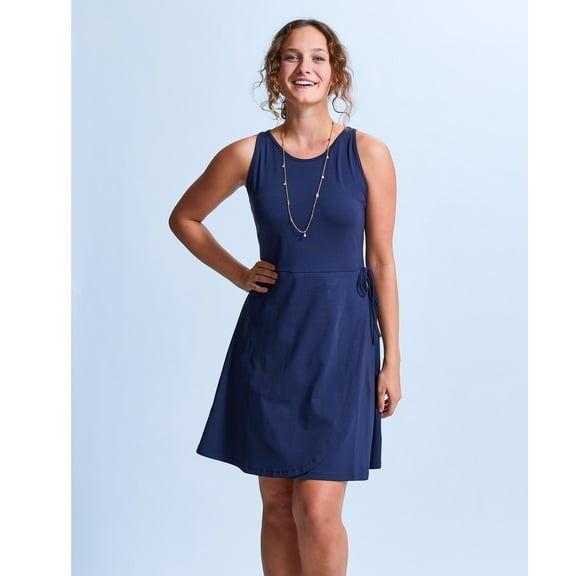 Shirin Side Tie Wrap Dress