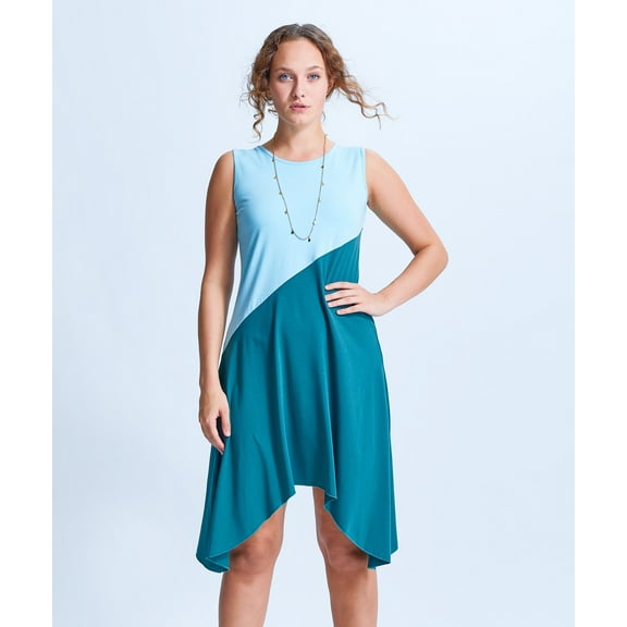 Shirin Two Tonned A line Dress