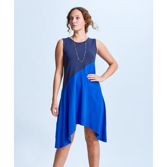 Shirin Two Tonned A line Dress