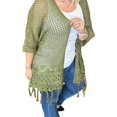 Shirley Stone Amanda Crocheted Cardigan