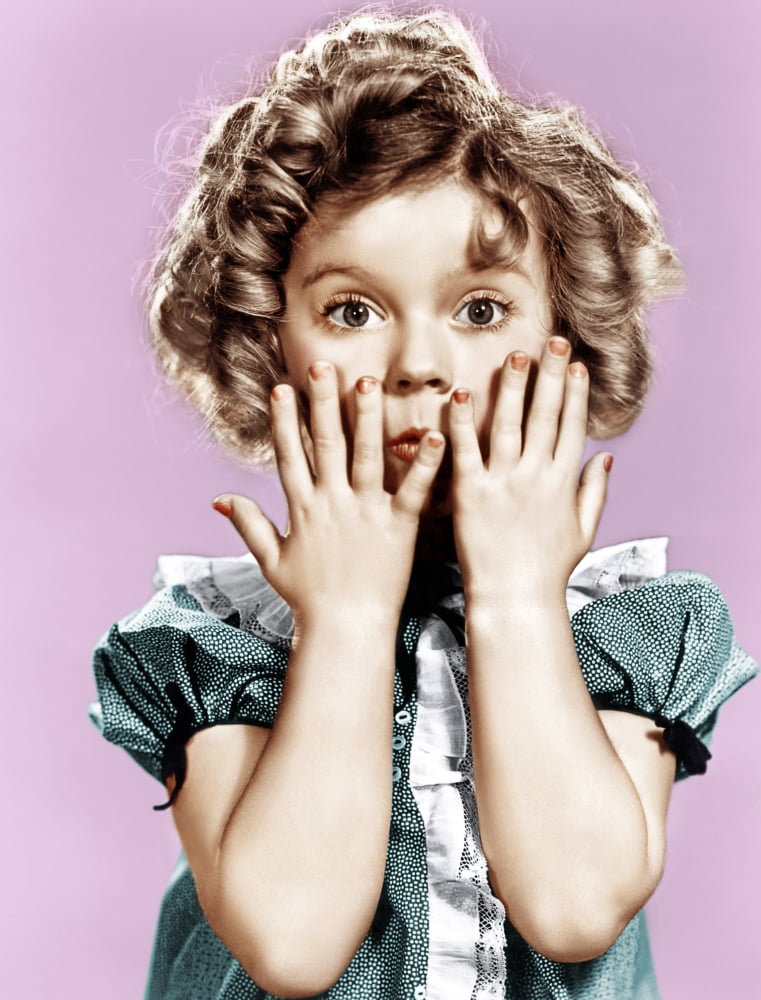Shirley Temple Canvas Art - (16 x 20)