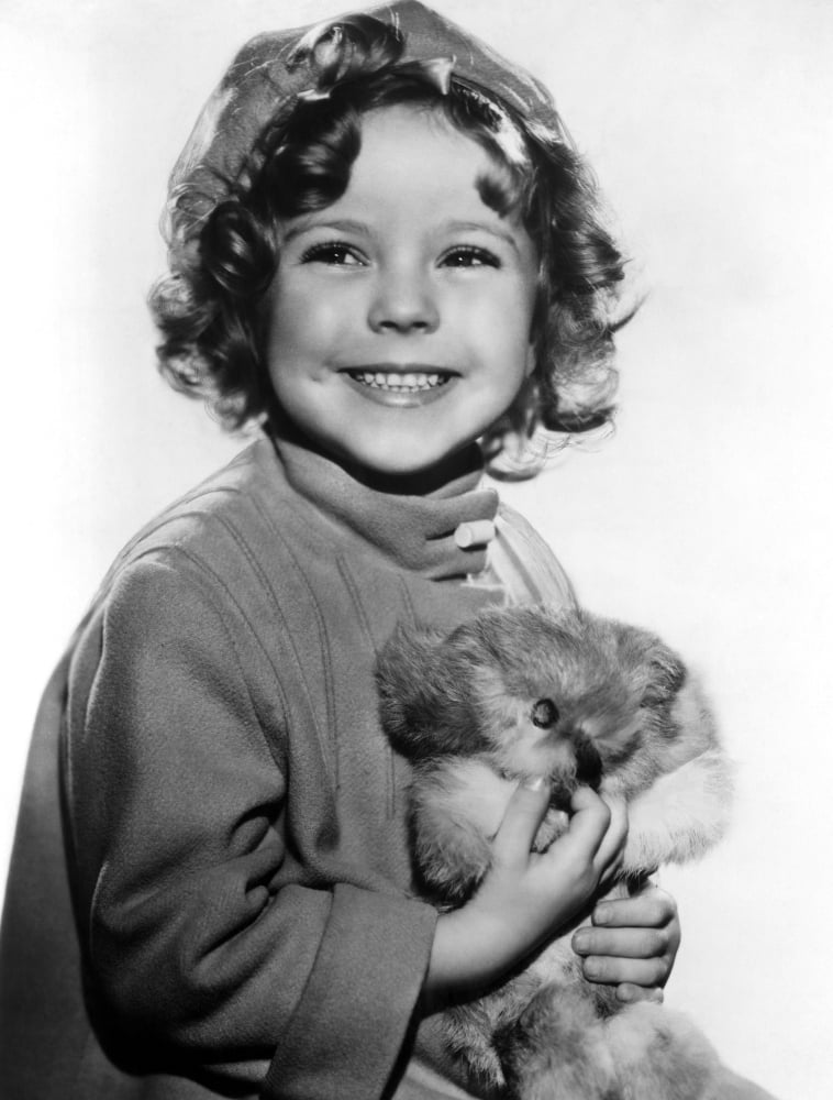 Shirley Temple Canvas Art -  (16 x 20)