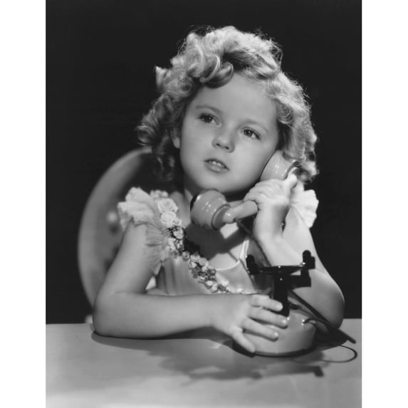 Shirley Temple Portrait (16 x 20)