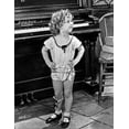 thumbnail image 1 of Shirley Temple wearing a Short House Dress Photo Print (8 x 10), 1 of 1
