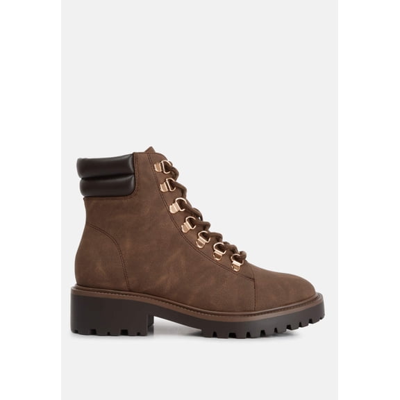 Shirly Quilt Collared Ankle Boots