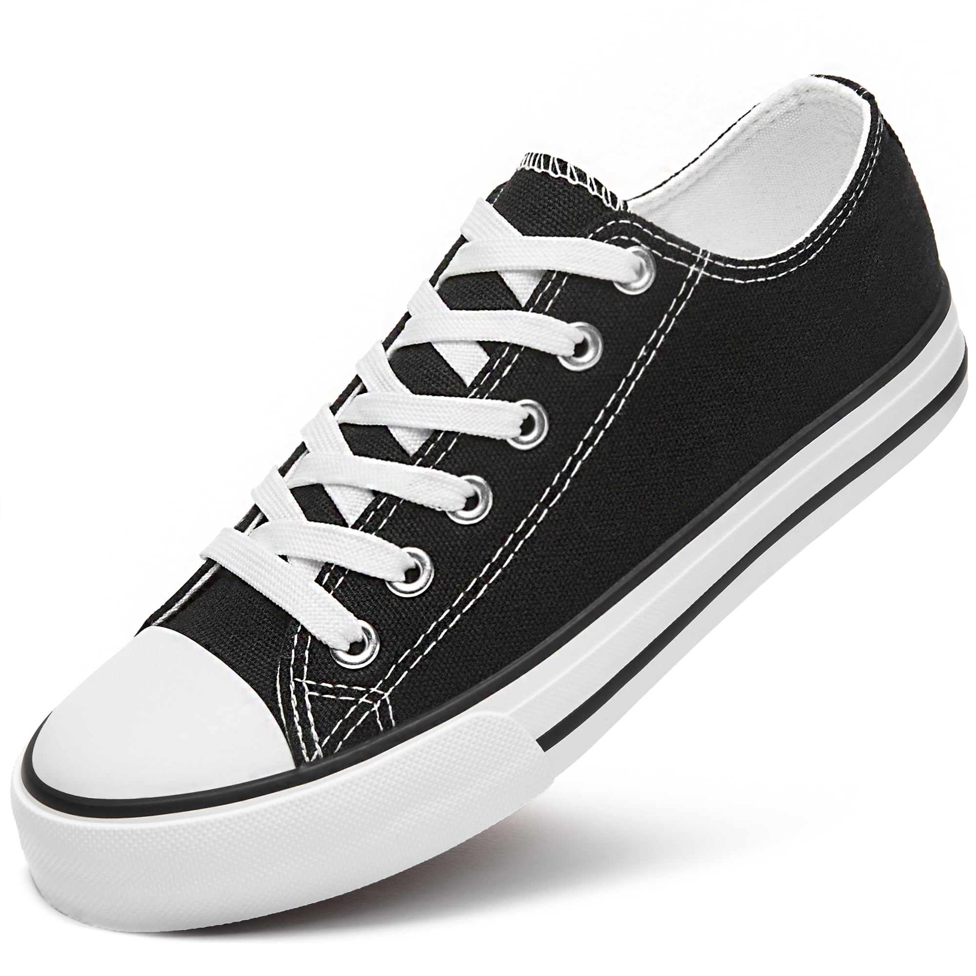 Shirry Womens Canvas Shoes Low Top Shoes Fashion Sneaker Walking Shoes for Woman Classic Casual