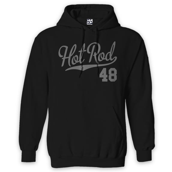 Businessmen Scripts Shirt Boss 1948 Hot Rod Script & Tail Hoodie 48 Custom Pickup Coupe Rat ...
