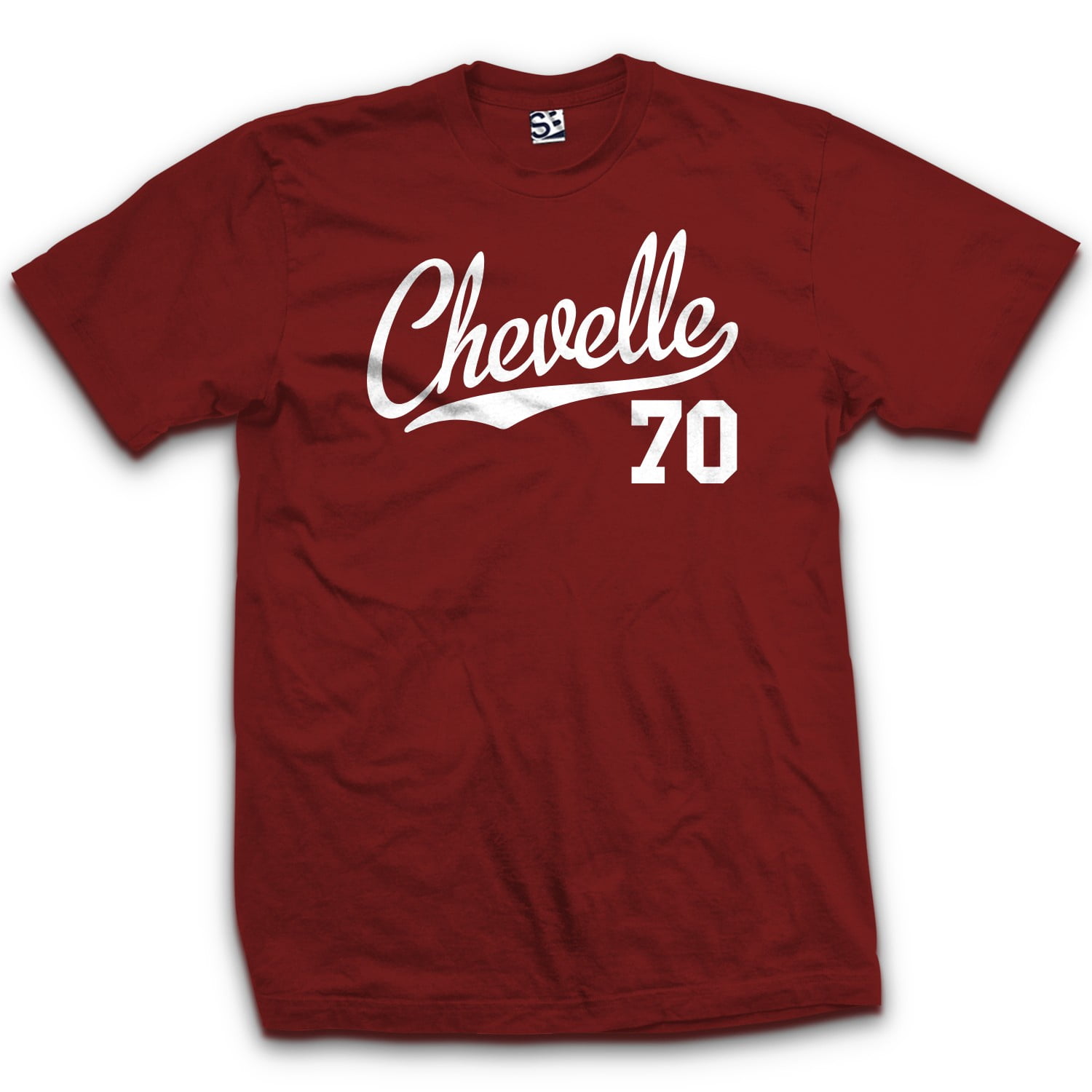Fflashback Script Shirt Boss 1970 Chevelle Script & Tail Sports T-Shirt 70 SS Super Sport ...