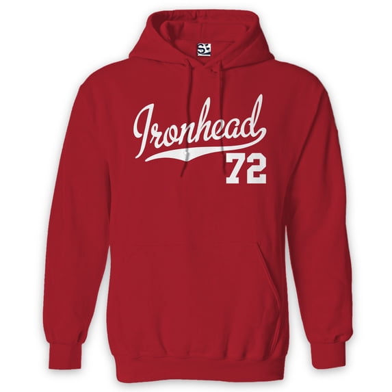 Shirt Boss 1972 Ironhead Script & Tail Hoodie 72 FL FX Chopper Bobber ...