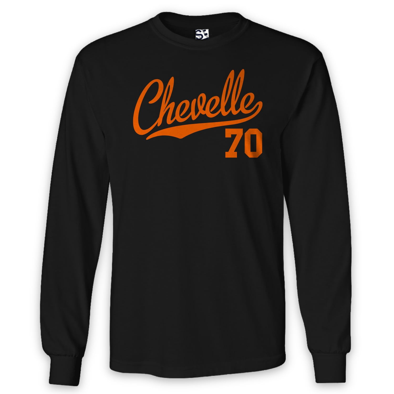Fflashback Script Shirt Boss Chevelle 70 Script Long Sleeve T-Shirt 1970 SS Super Sport ...