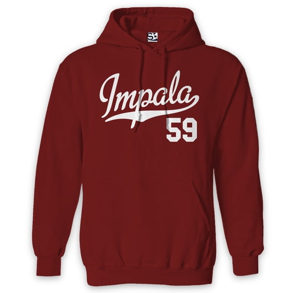 Shirt Boss Impala 59 Script Hoodie 1959 Lowrider Sports Jersey Style ...