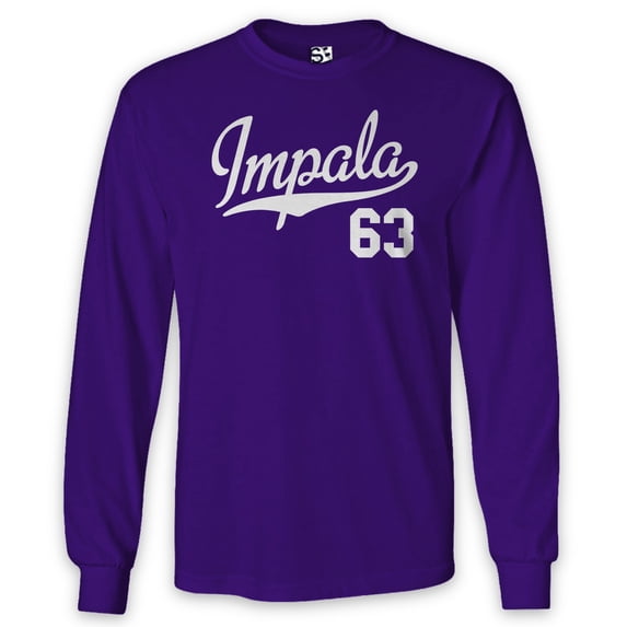 Shirt Boss Impala 63 Script Long Sleeve Shirt 1963 Lowrider Sports ...