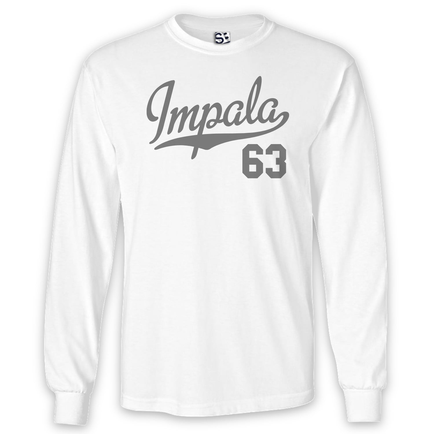 Shirt Boss Impala 63 Script Long Sleeve Shirt 1963 Lowrider Sports ...