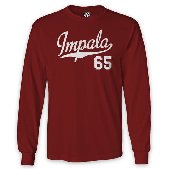 Shirt Boss Impala 65 Script Long Sleeve Shirt 1965 Lowrider Sports ...