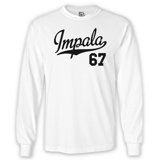 Shirt Boss Impala 67 Script Long Sleeve Shirt 1967 Lowrider Sports ...