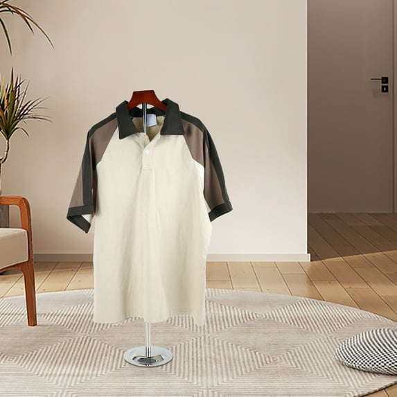 Shirt Display Stand Height Adjustable T Shirt Display Metal Clothing Display Stand with Stable Base Flexible T Shirt Display Rack for Sewing Studios Clothes Stores Trade Shows