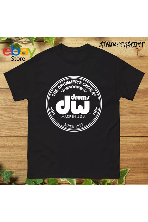 Shirt Dw Drums Since 1972 Logo Men'S T-Shirt