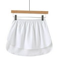 thumbnail image 1 of Shirt Extender For Womens Stripe Print Half Tiered Slip Extender Sheer Skirts Underskirt, 1 of 7
