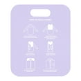 thumbnail image 1 of Shirt Fold Board 10 × 12 Inches Durable Clothes Folding Boards Plastic Laundry Folder Home Storage Tool Fast Folder Annular Hole Design Organizer for Travel Home Use ,1 Pc,Purple, 1 of 6