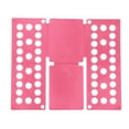 thumbnail image 1 of Shirt Folder Board Clothes Folding Board Plastic T-Shirt Folder Easy To Fold Shirts Board Laundry Liners T Shirt Folder Laundry Folding Board Folding Tool（Pink）, 1 of 9